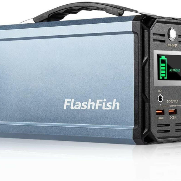 FlashFish 300W Solar Generator – 60000mAh Portable Power Station - GoTypical