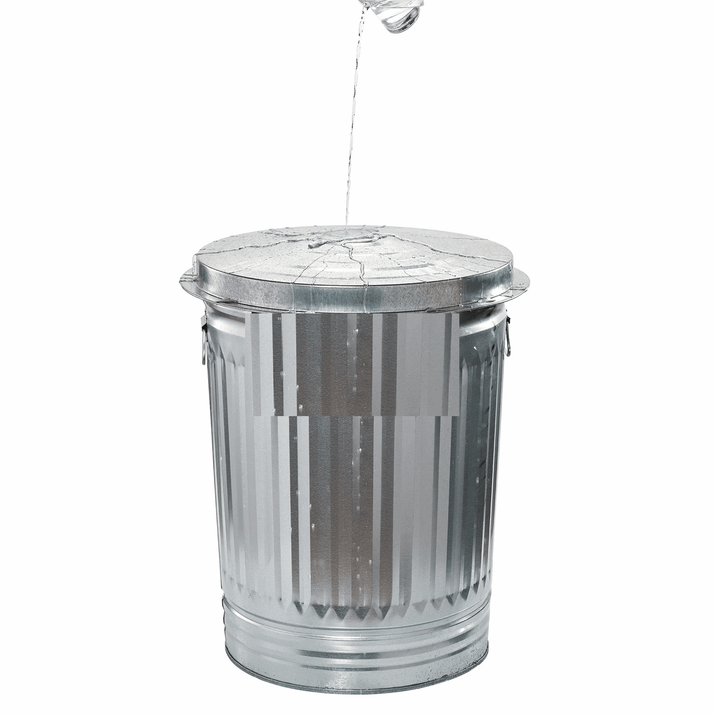 31 - Gallon Steel Trash Can - GoTypical