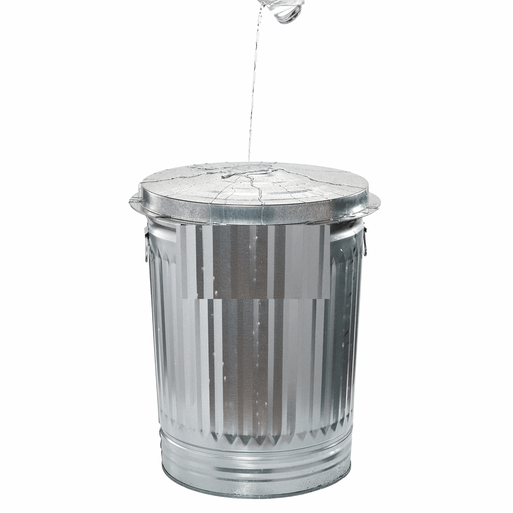 31 - Gallon Steel Trash Can - GoTypical