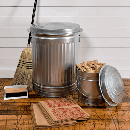 31 - Gallon Steel Trash Can - GoTypical