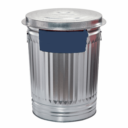 31 - Gallon Steel Trash Can - GoTypical