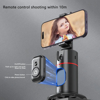 . 360° Auto Face Tracking Gimbal Stabilizer with Gesture Control - GoTypical