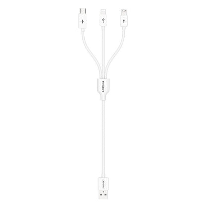 One to three data cable suitable for iPhone 6, Apple, Huawei TYPE-C, three in one car charging 1.2m
