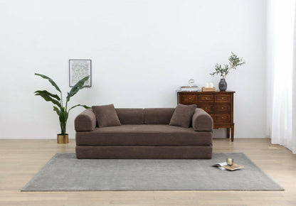 4 - in - 1 Convertible Sofa Bed - 77.9 Inch Modular Floor Couch - GoTypical