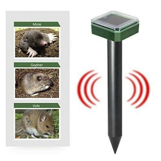 . Solar Powered Ultrasonic Outdoor Rodent Repeller – Waterproof - GoTypical