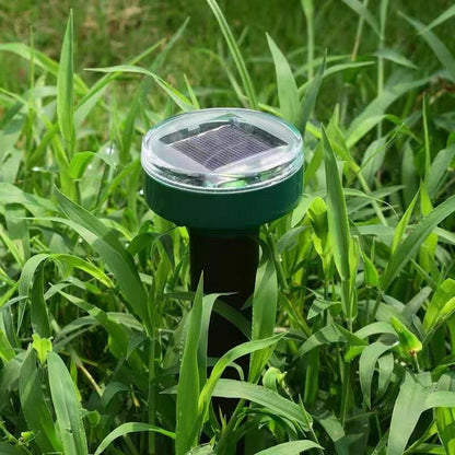 . Solar Powered Ultrasonic Outdoor Rodent Repeller – Waterproof - GoTypical
