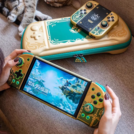 Switch/OLED Zelda Kingdom Tears Series Accessories Charging Grip.