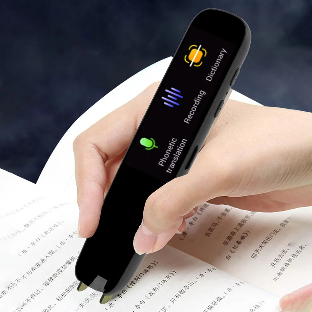 Smart AI Scan Reader Portable Voice Translator Scanner Pen WIFI AI Voice  Languages Translator For Dyslexia Autism.