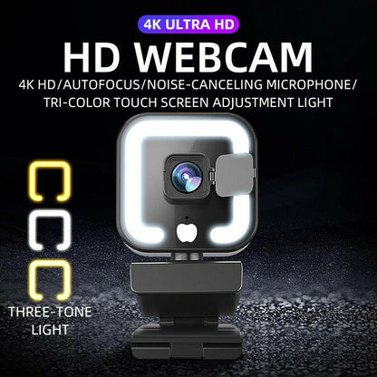 . 4K Webcam – Autofocus USB 1080p HD Computer Camera - GoTypical