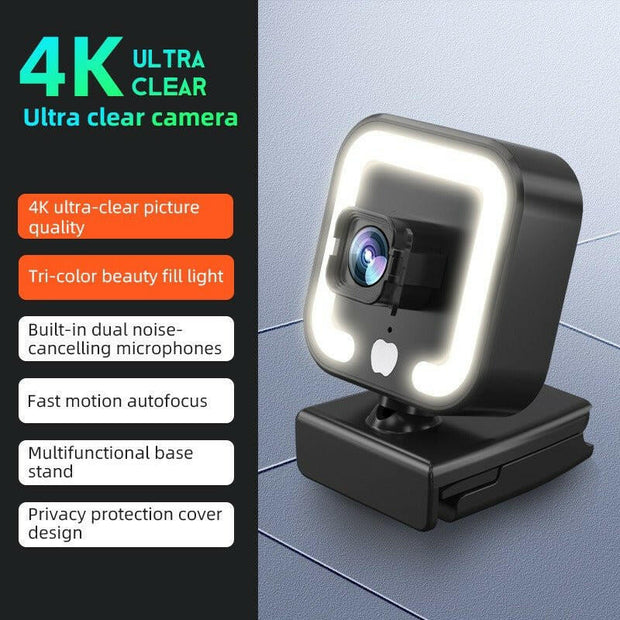 . 4K Webcam – Autofocus USB 1080p HD Computer Camera - GoTypical
