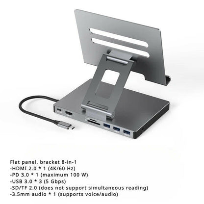 . 4K 60Hz USB 3.0 Type-C Docking Station – Gigabit Ethernet Hub - GoTypical