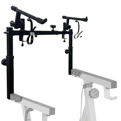 2-Tier Adjustable Keyboard Stand Attachment – Universal Fit 60lbs Capacity - GoTypical