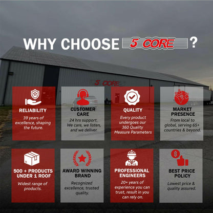 5 Core Bass Guitar Strings – Extra Light Gauge Brass Phosphor Bronze - GoTypical