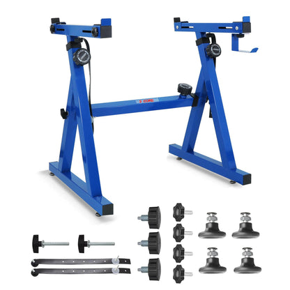 5 Core Adjustable Keyboard Stand – Z Style Blue Heavy Duty 54-88 Keys - GoTypical