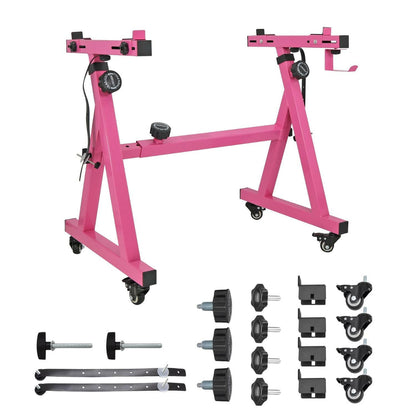 5 Core Adjustable Keyboard Stand – Z Style, Heavy Duty, Baby Pink - GoTypical