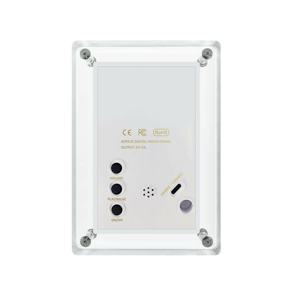 5-Inch HD 1080p Digital Photo Frame – Video Player Advertising Display - GoTypical