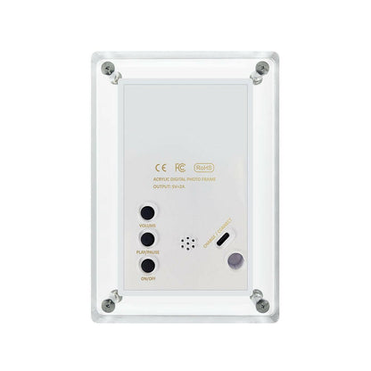 5-Inch HD 1080p Digital Photo Frame – Video Player Advertising Display - GoTypical