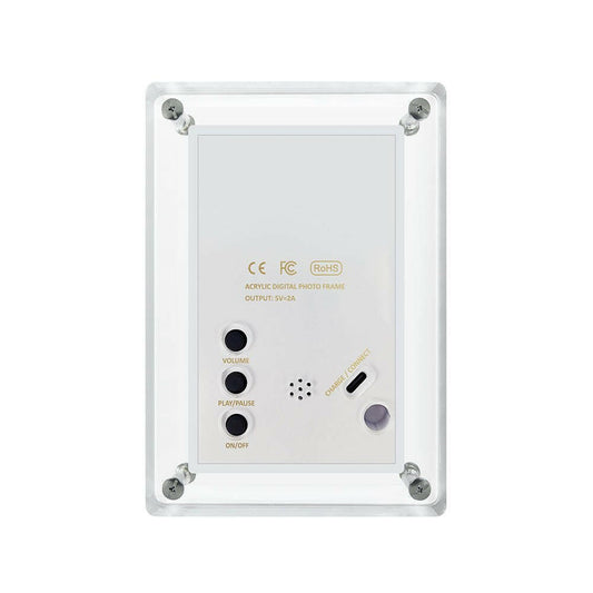 5-Inch HD 1080p Digital Photo Frame – Video Player Advertising Display - GoTypical