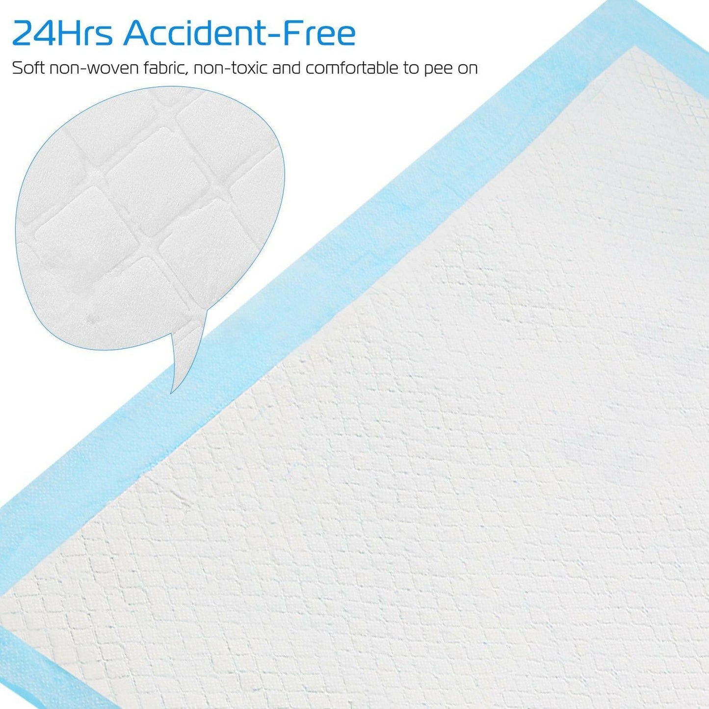 . Dog Training Pads – 50pcs Super-Absorbent 24x18in Puppy Pee Pads - GoTypical