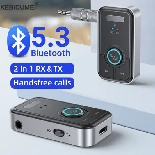 T67 Bluetooth receiver transmitter high volume car speaker amplifier with 3.5mm wireless audio converter.