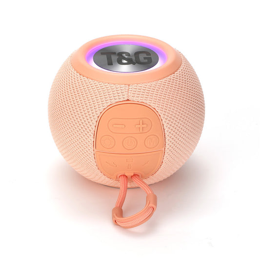 TG337 Bluetooth Speaker Wireless Fabric Card Speaker Subwoofer Portable Mini Bluetooth Speaker.