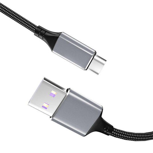 . 5A USB Type-C Braided Fast Charging Data Cable for Xiaomi Apple - GoTypical