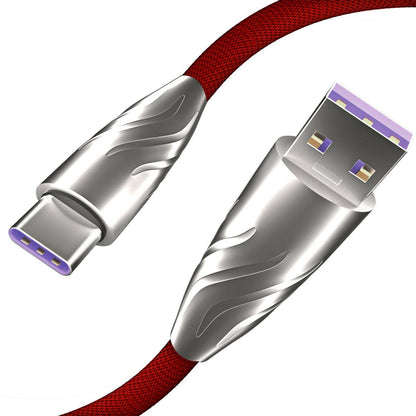 . 5A USB-C Fast Charging Cable – Zinc Alloy Durable Data Cable - GoTypical