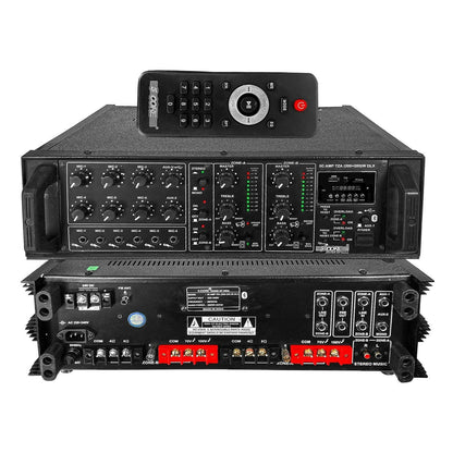5 Core 500W PA Amplifier – Rack Mount Home Audio DJ Stereo Receiver - GoTypical