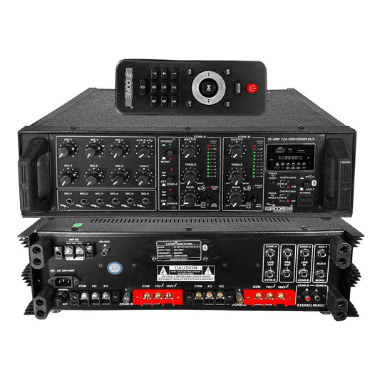 5 Core 500W PA Amplifier – Rack Mount Home Audio DJ Stereo Receiver - GoTypical