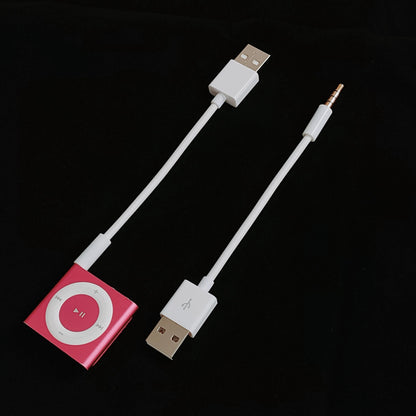 High quality iPod shuffle 3 4 5 6 7 generation universal clip cable shuffle data charging cable