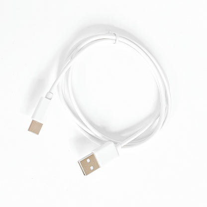TYPE C USB charging data cable 1 meter with extended TYPE C head (metal head exposed 8.5mm)