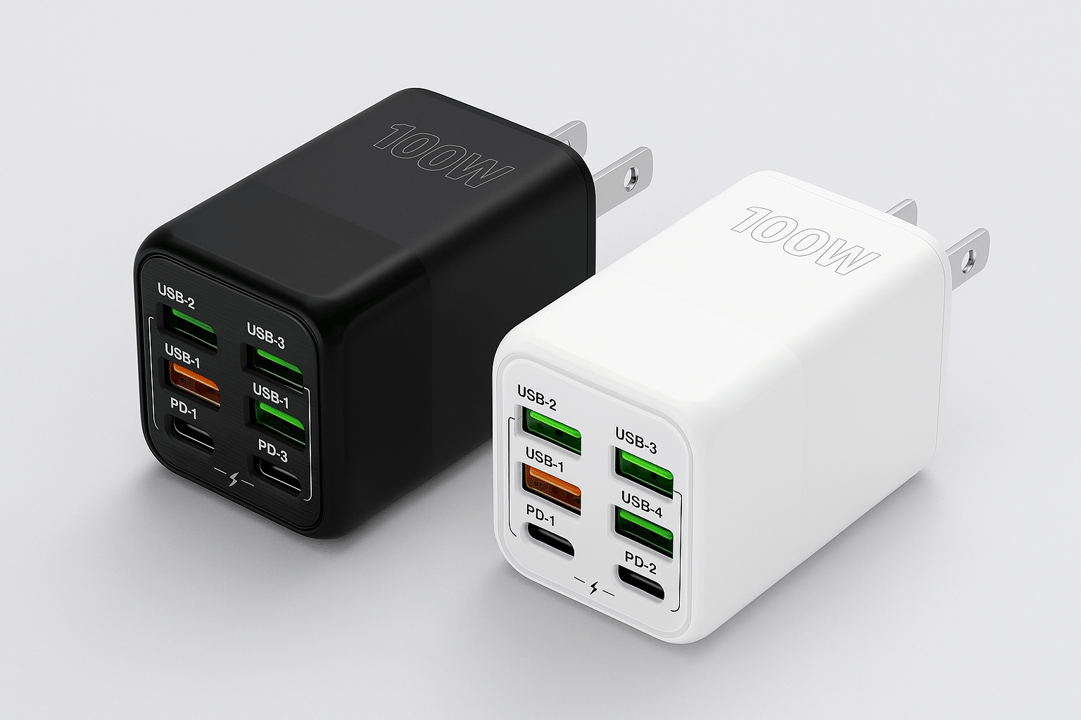 . 150W 6-Port USB Charging Hub – Fast Type-C & USB-A Charger - GoTypical