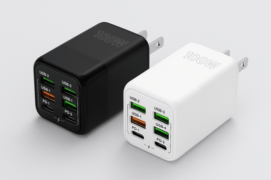 . 150W 6-Port USB Charging Hub – Fast Type-C & USB-A Charger - GoTypical