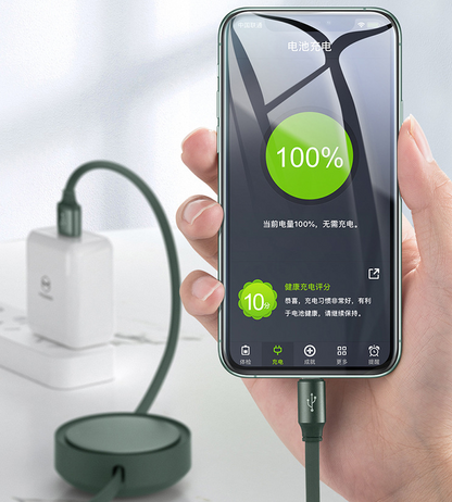 Neutral one to three data cable fast charging extension cable charging cable three in one data cable