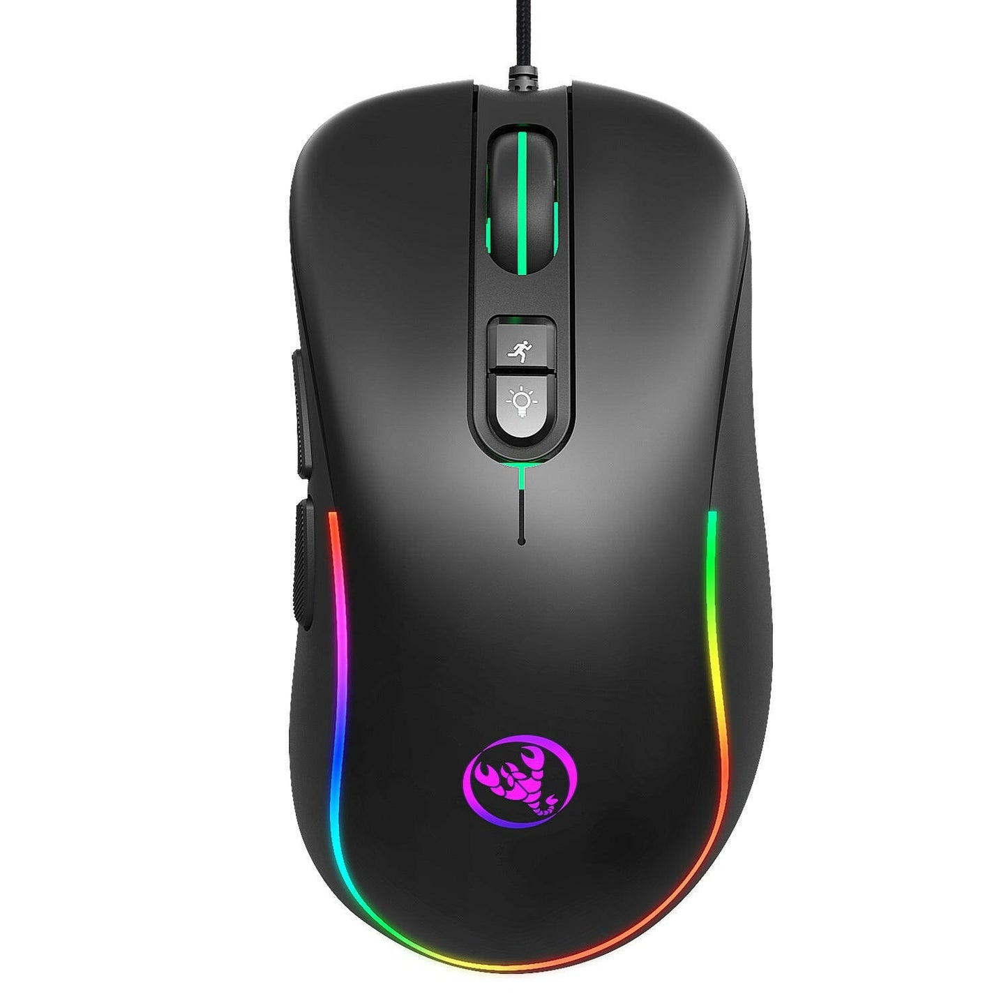 . J300 RGB Programmable Gaming Mouse – 7 Buttons, Wired - GoTypical