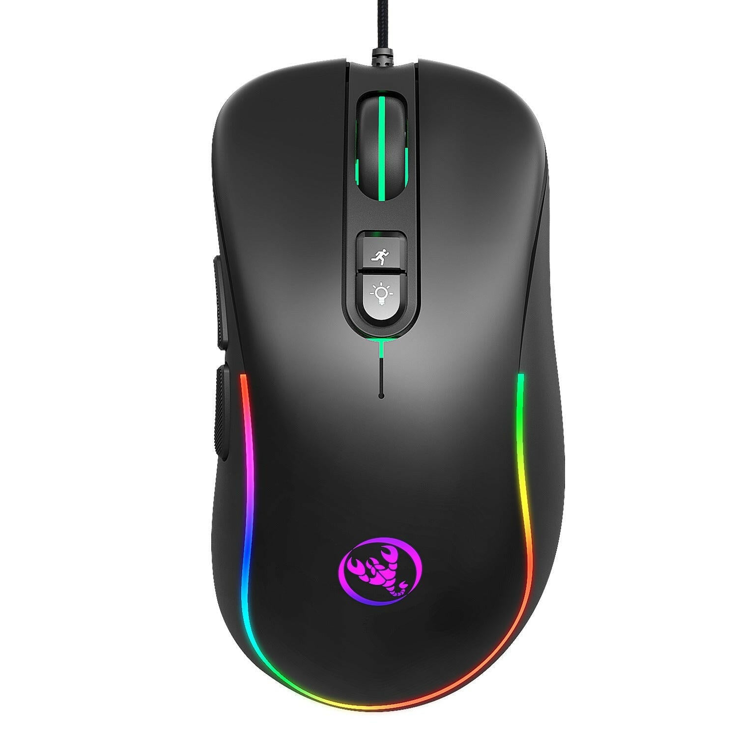 . J300 RGB Programmable Gaming Mouse – 7 Buttons, Wired - GoTypical