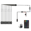 . RGB LED Rock Lights Kit – 8 Pods, IP68 Waterproof, App Controlled - GoTypical