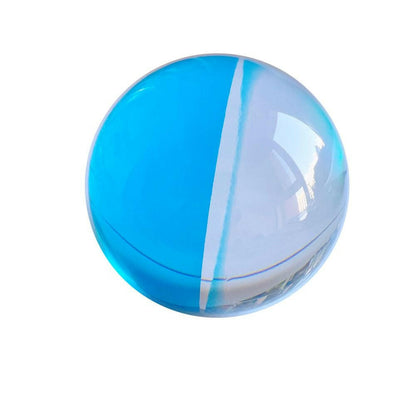 Clear Acrylic Contact Juggling Ball – 80mm Beginner Size for Tricks - GoTypical