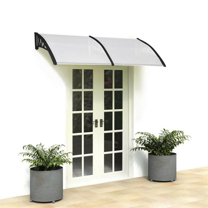 Outdoor Door Window Awning 80x40 – UV & Weather Resistant Canopy - GoTypical