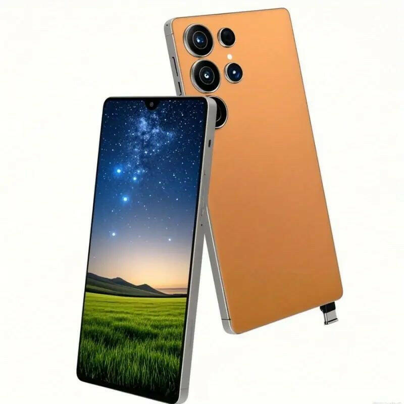 . I25 Ultra 5G Unlocked Smartphone – 8GB RAM, 256GB Storage, Orange - GoTypical