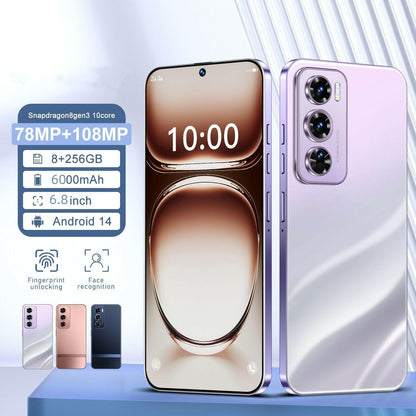 Reno12 Pro Android 13 Smartphone – 8GB RAM 256GB 6.8" HD 6000mAh Unlocked - GoTypical