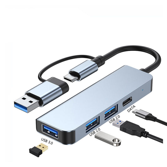 Type-C4-in-1 docking station 3.0USB laptop MacBook hub splitter.