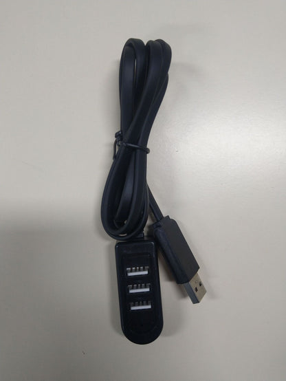 USB three in one splitter socket 3a multifunctional charger one to three port hub data extension cable