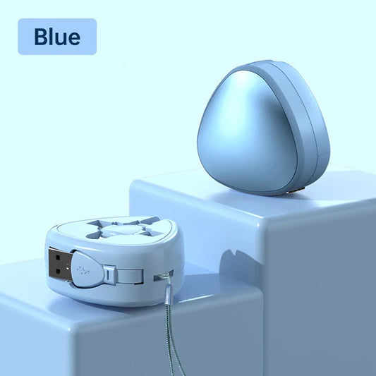 120W Macaron bracket storage three in one 6A super fast charging one to three data cable