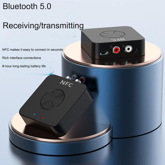 Bluetooth receiver transmitter, mobile NFC speaker receiver, 5.0 Bluetooth earphones, computer TV transmitter.