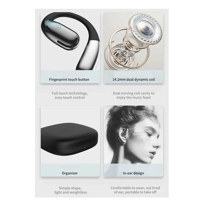 A38 Wireless Headphones – Bluetooth 5.4 Hi-Fi Stereo Ear-Hook Sports - GoTypical