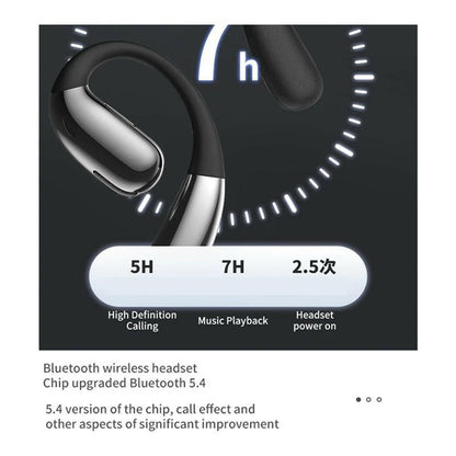 A38 Wireless Headphones – Bluetooth 5.4 Hi-Fi Stereo Ear-Hook Sports - GoTypical