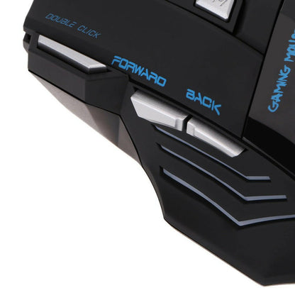 . Wired Gaming Mouse – Colorful Lighting, Adjustable DPI 1200-5500 - GoTypical