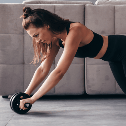 Ab Roller Wheel with Kneeling Pad – Core Strength Trainer for Home Gym - GoTypical
