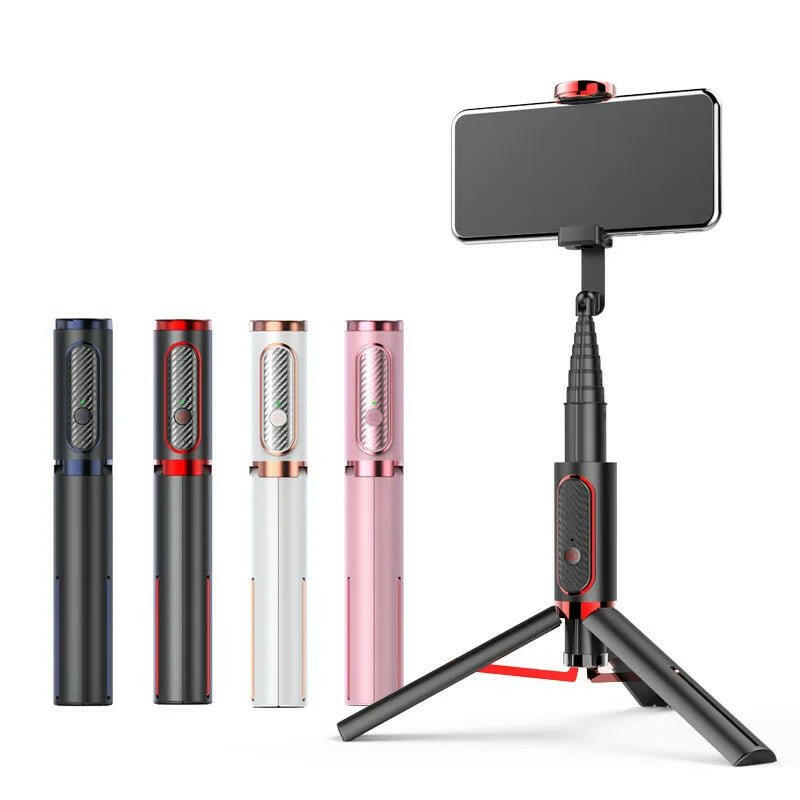 . Bluetooth Selfie Stick – Aluminum Alloy Extendable Tripod Stand - GoTypical